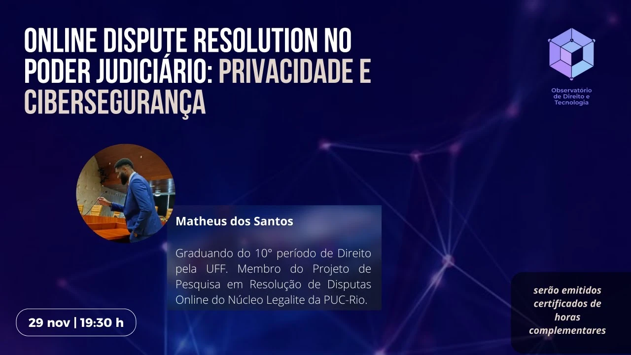 ODR privacidade e seguranca